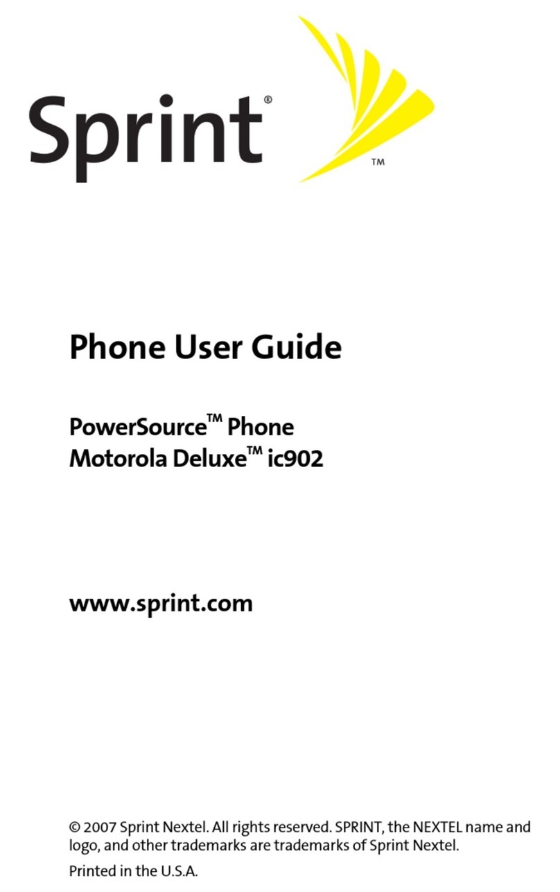 Motorola Deluxe ic902 User manual