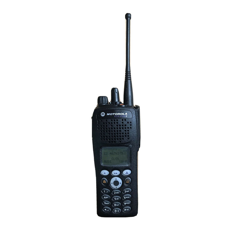 Motorola ASTRO XTS 2500 User manual
