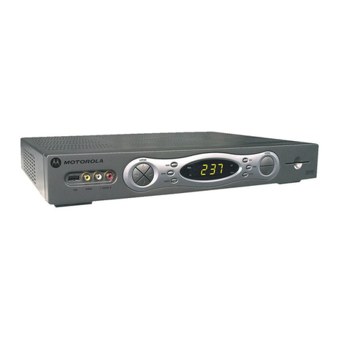 Motorola TIME WARNER DCT6200 User manual