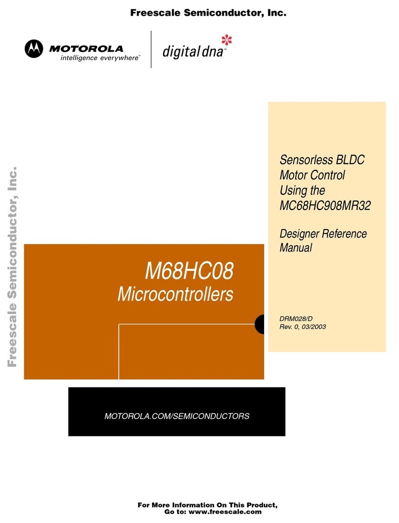 Motorola M68HC08 User manual