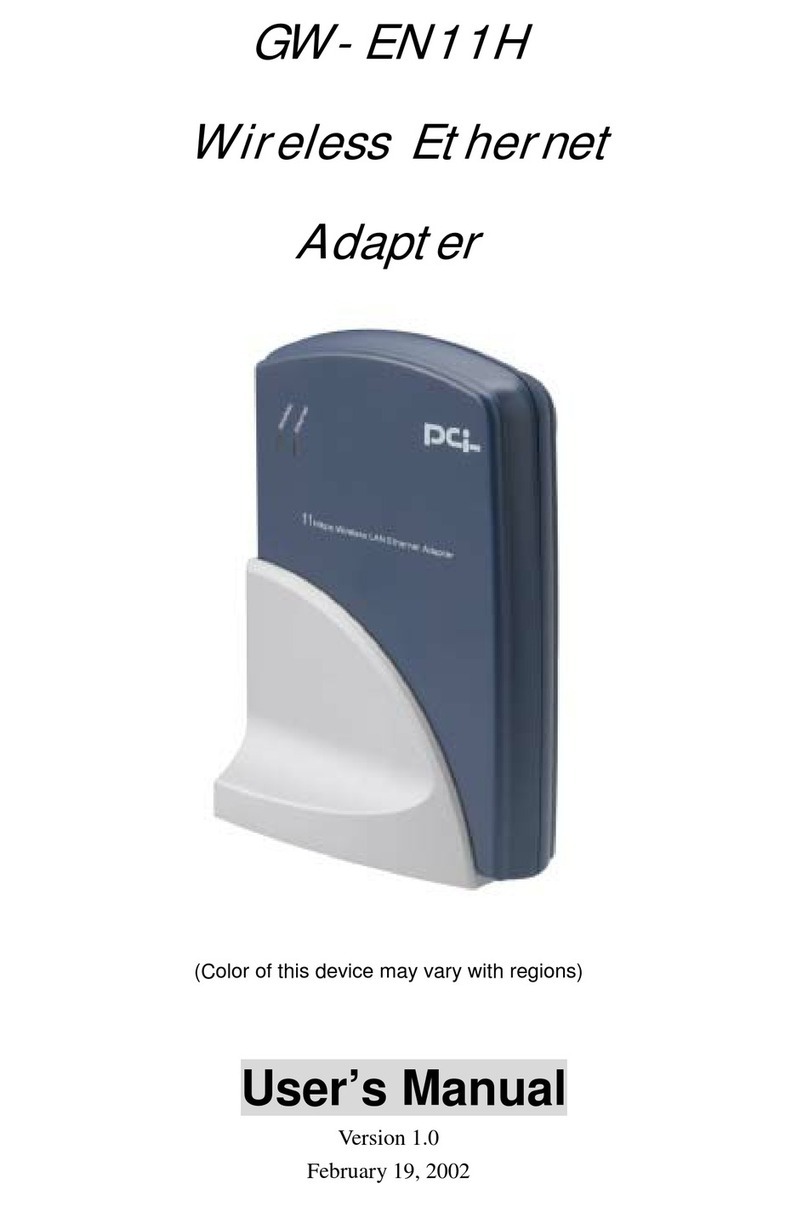 PCI GeoWave GW-EN11H user manual