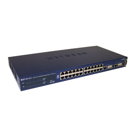 NETGEAR FSM726 - ProSafe Managed Switch User manual