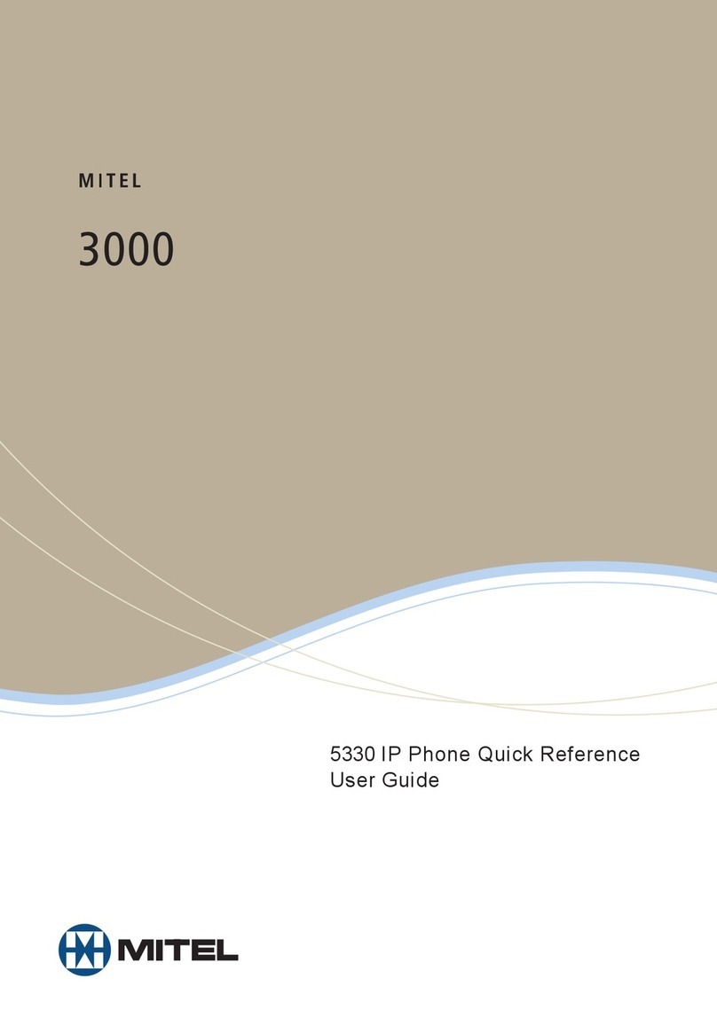 Mitel 5330 5330 user guide