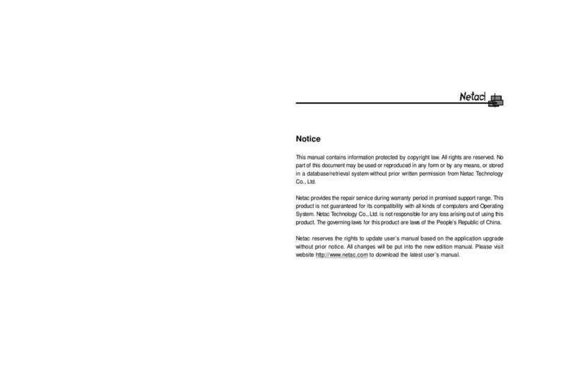 Netac . Co. Ltd. User manual