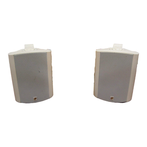 Niles OS-25 Installation and operation guide