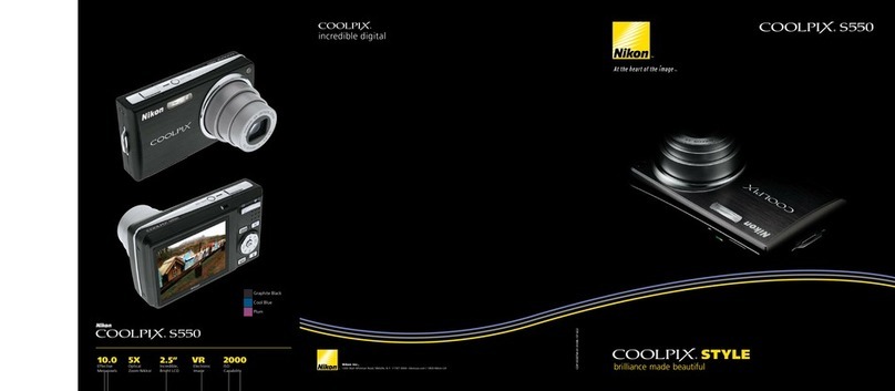 Nikon CoolPix S550 User manual