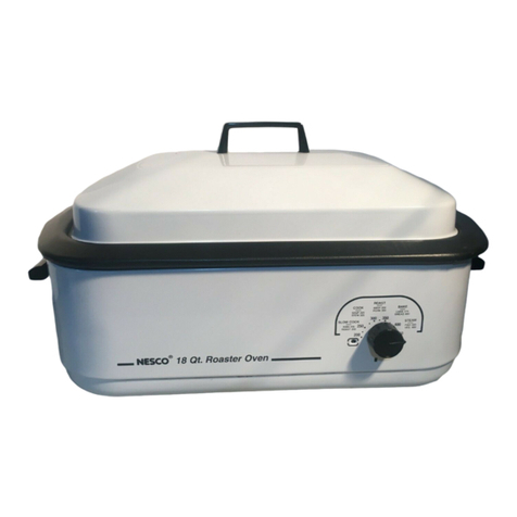 Nesco 18-Qt. ROASTER OVEN Use/care and recipe guide