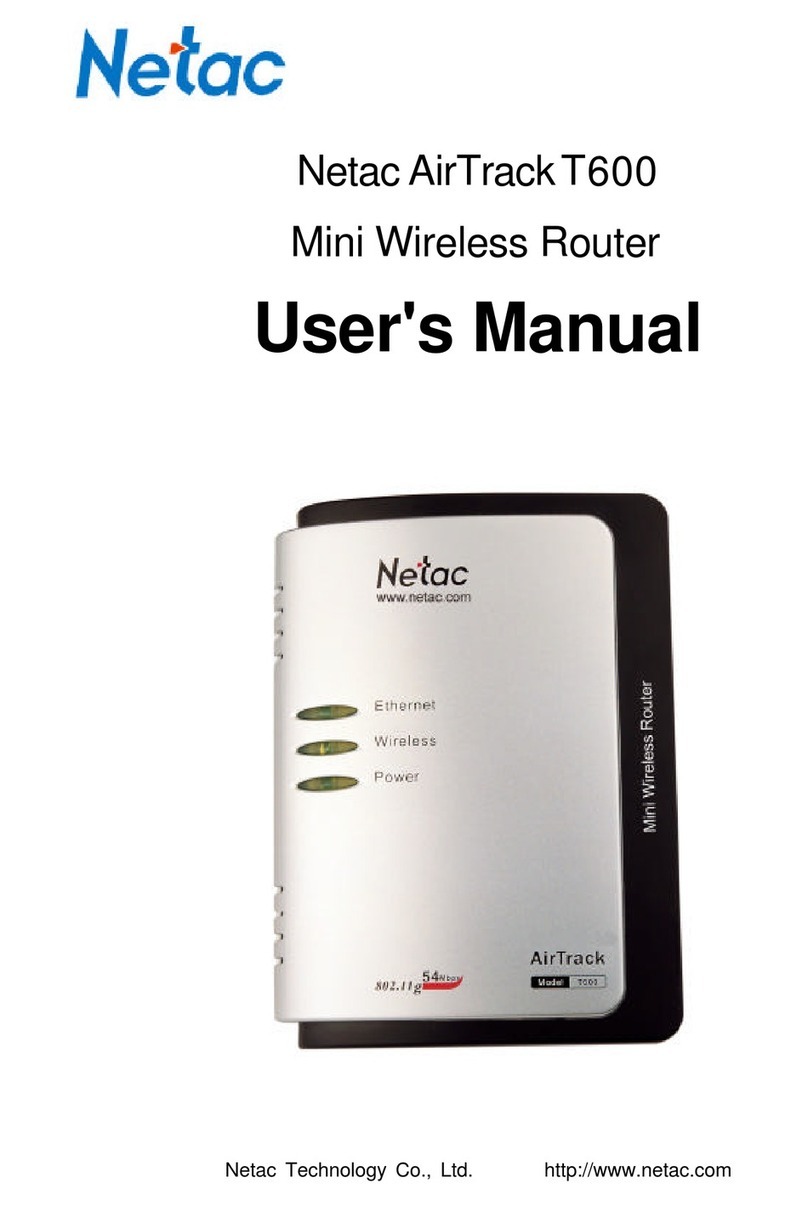 Netac AirTrack T600 User manual