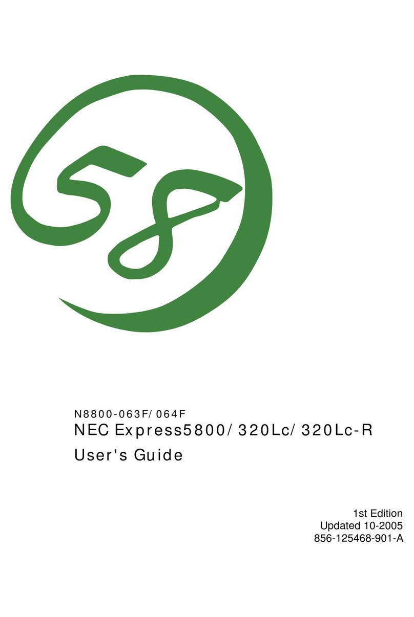 NEC Express 5800/320Lc User manual