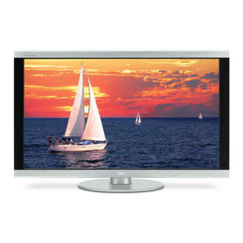 NEC M40-2-AV - 40" LCD Flat Panel Display Specifications