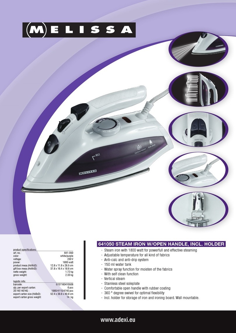 Melissa 641050 Specifications