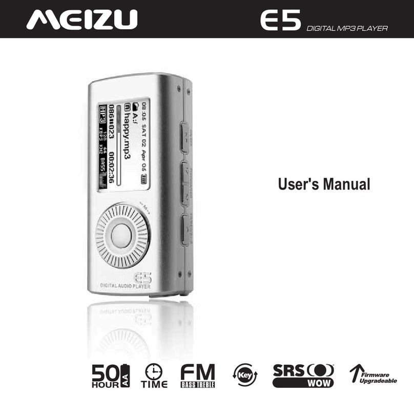 Meizu Electronic Technology E5 user manual