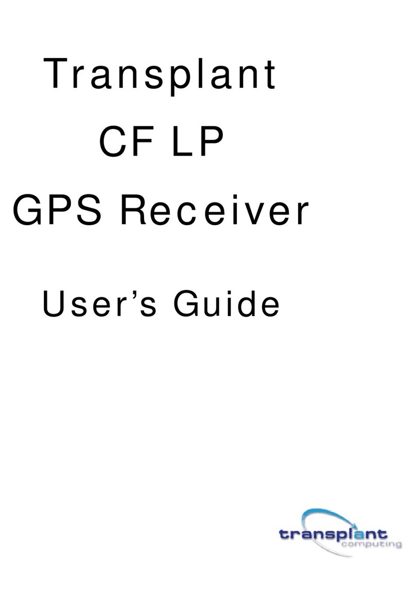 Transplant Computing Transplant CF LP GPS Receiver user guide Transplant Computing Transplant CF LP GPS Receiver user guide