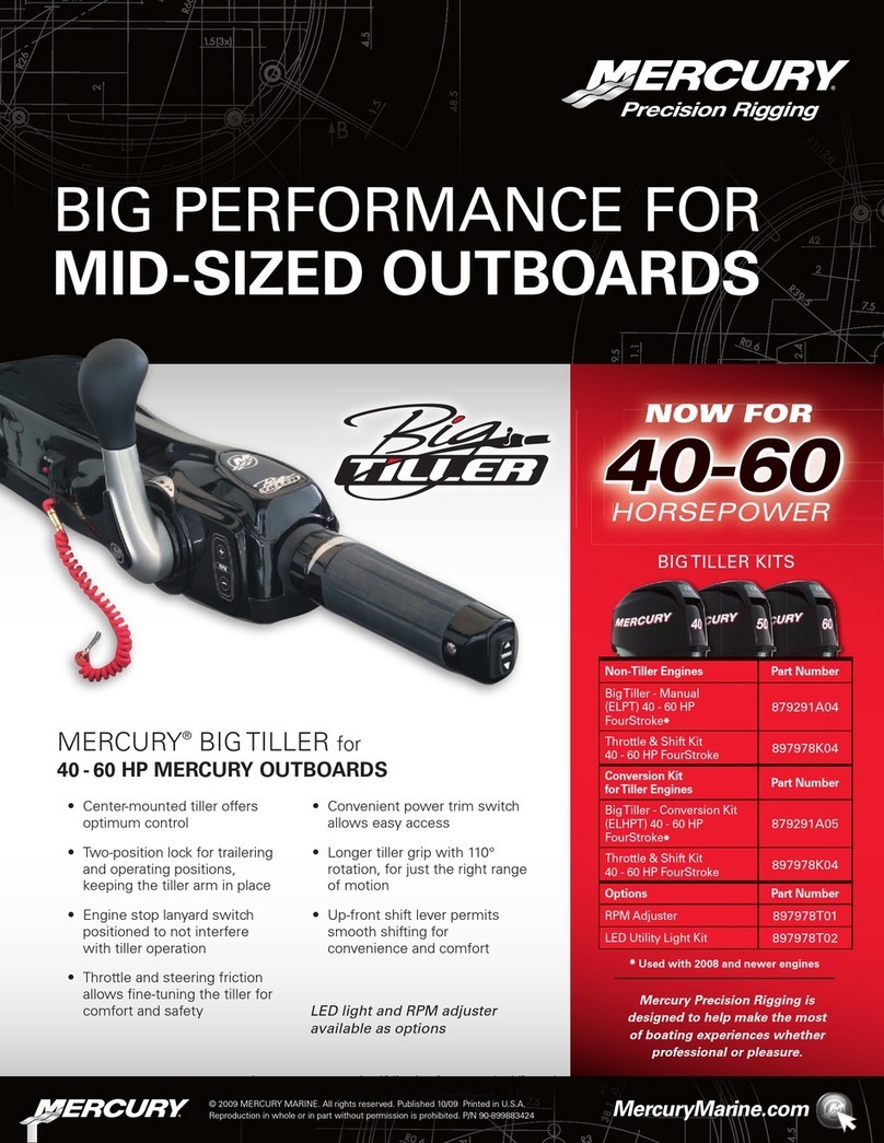 Mercury BIGTILLER Specifications