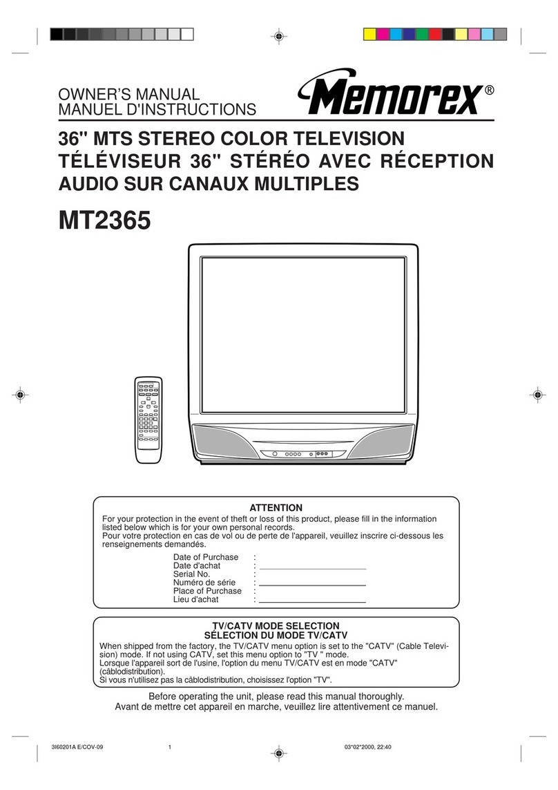 Memorex MT2365 User manual