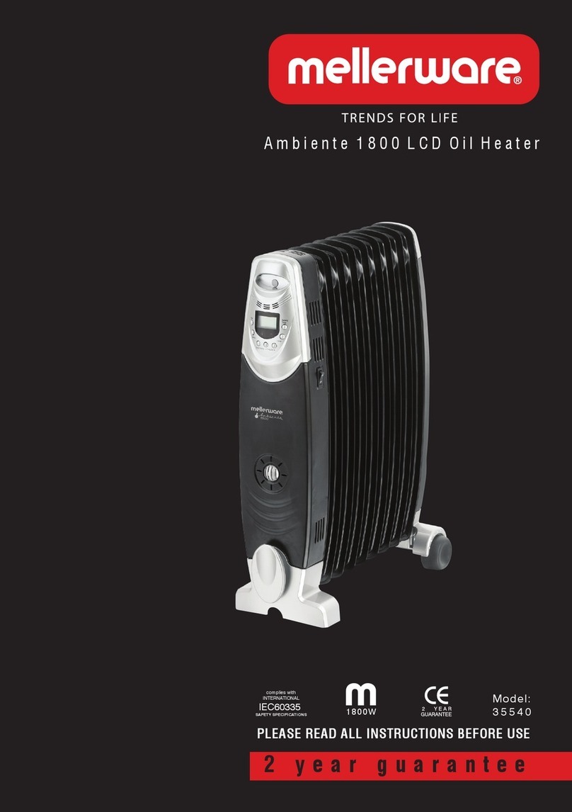 Mellerware Ambiente 35540 user manual