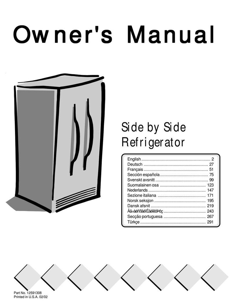 Maytag 12591308 User manual