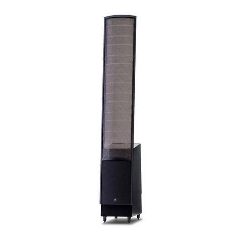 MartinLogan Purity Fully Powered Hybrid Electrostatic... User manual