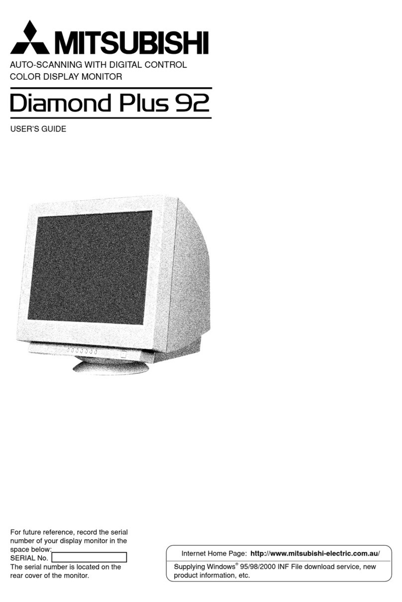 Mitsubishi Diamond Plus 92 User manual