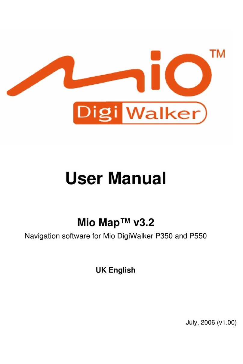 Mio P550 user manual