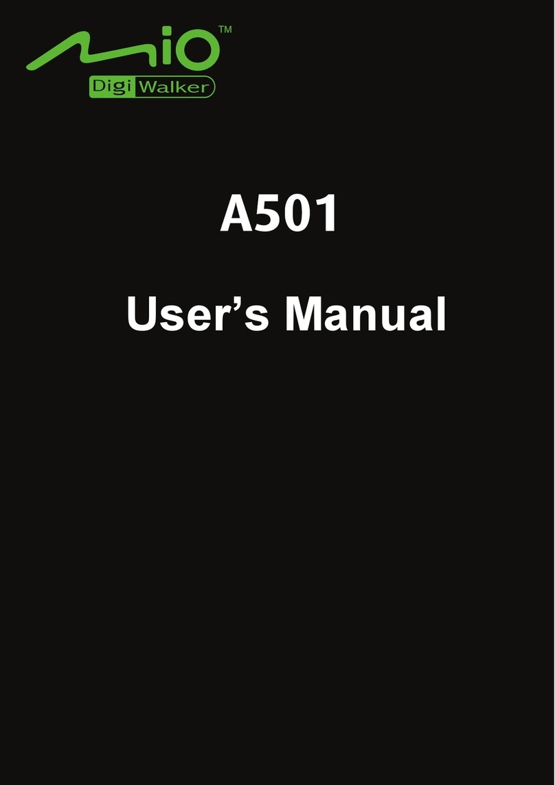 Mio DigiWalker A501 user manual