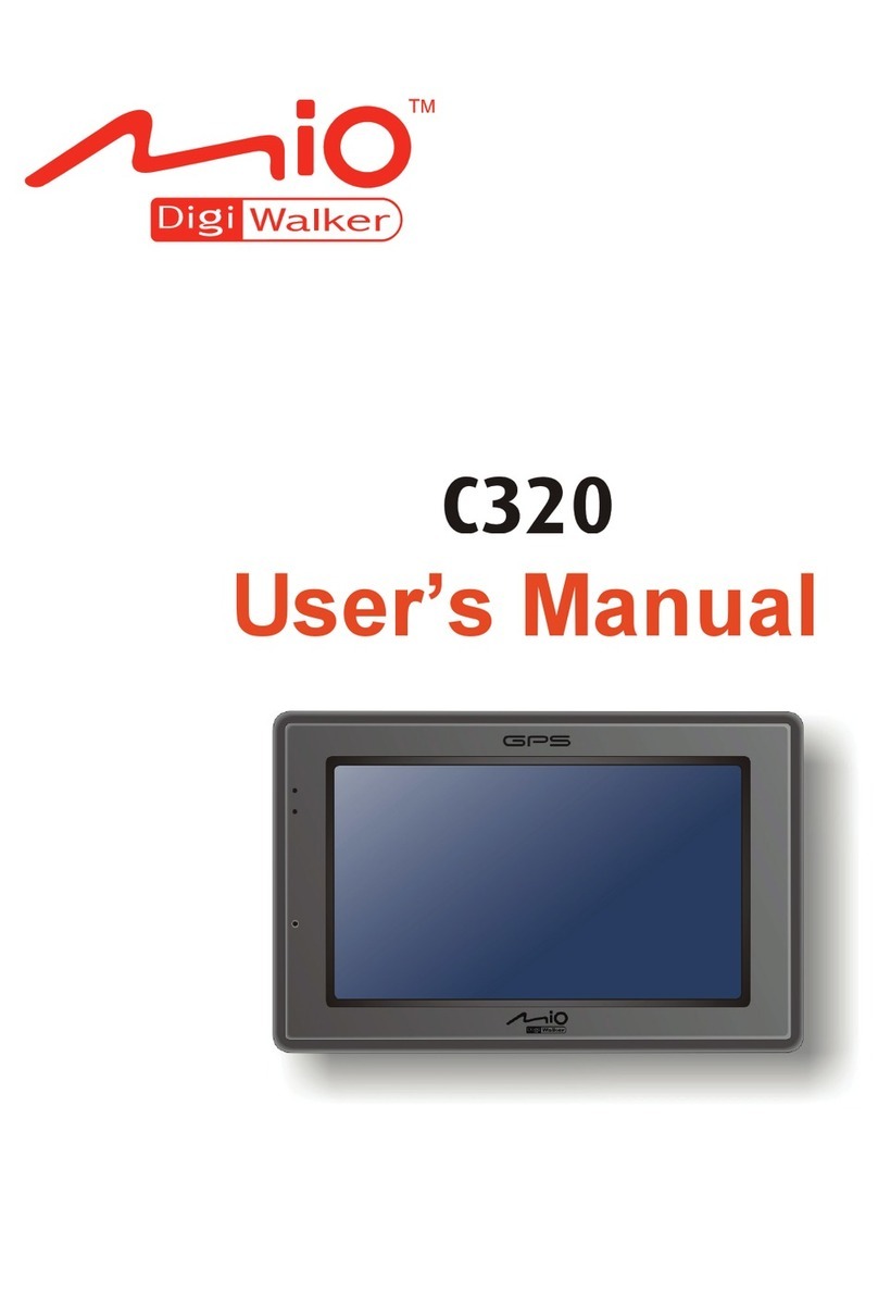 Mio DigiWalker C320 User manual