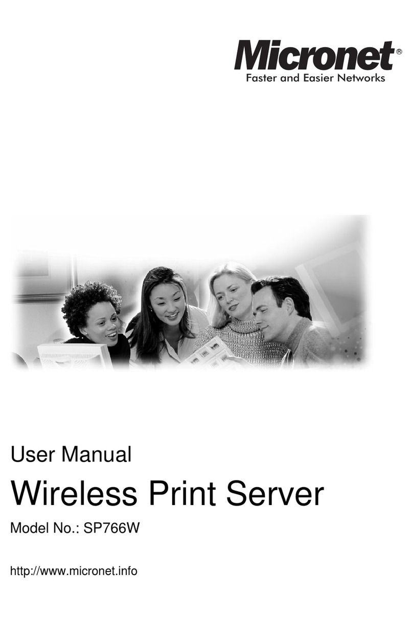 MicroNet SP766W user manual