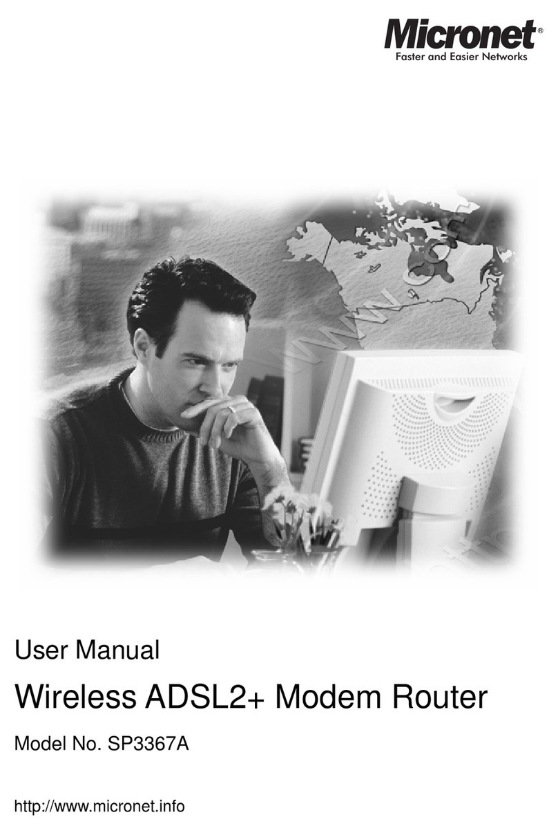 MicroNet SP3367A user manual