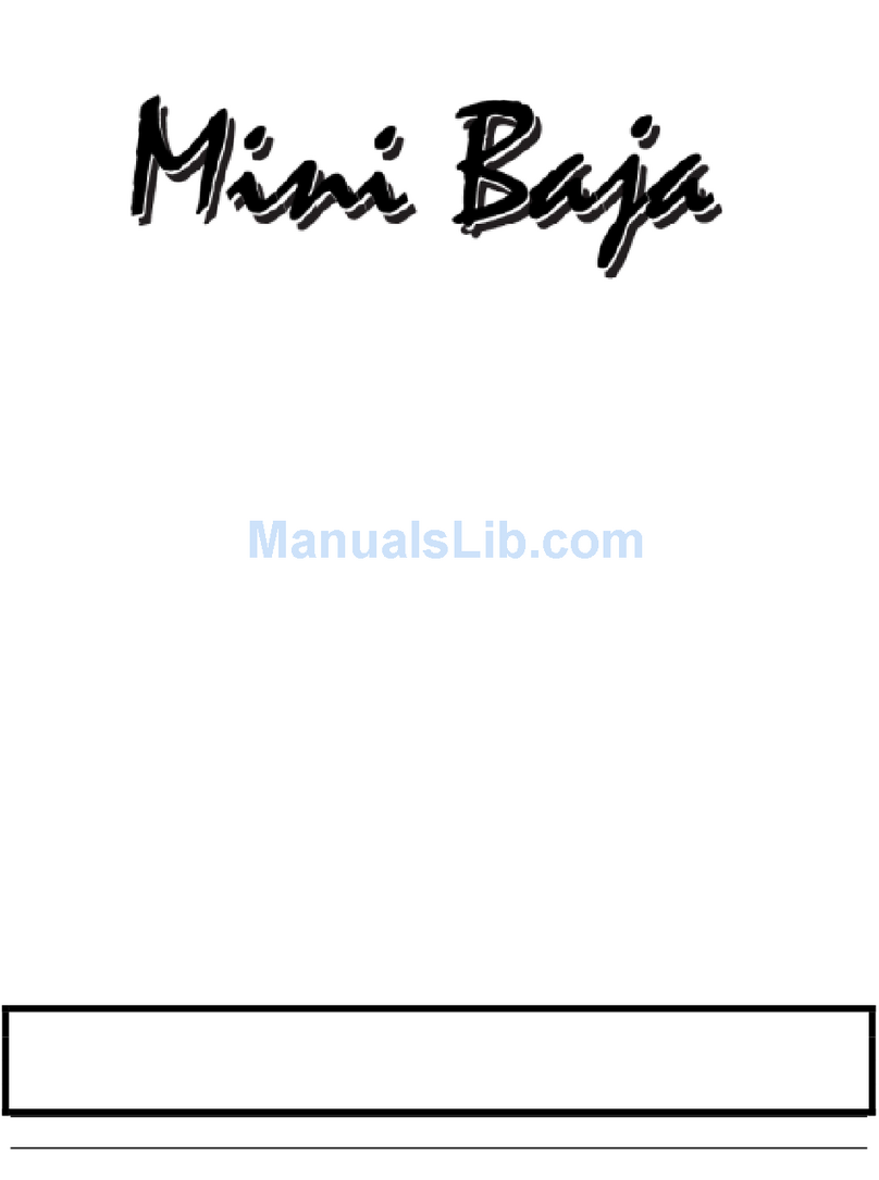 Baja motorsports BAJA MOTORSPORTS owner's manual