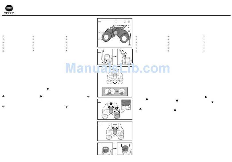 Minolta MINOLTA BINOCULARS ACTIVA 9222-8588-16... User manual