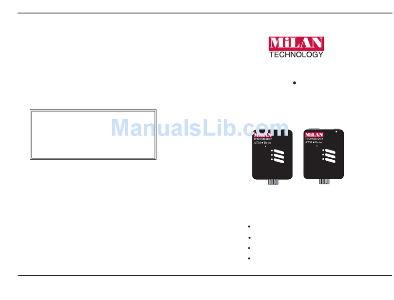 MiLAN MIL-185C installation guide