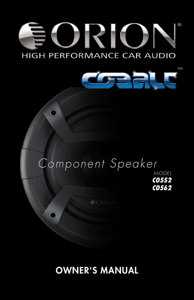 Orion Cobalt CO552 User manual