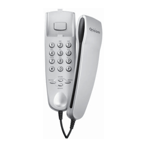 Oricom TP6 user guide