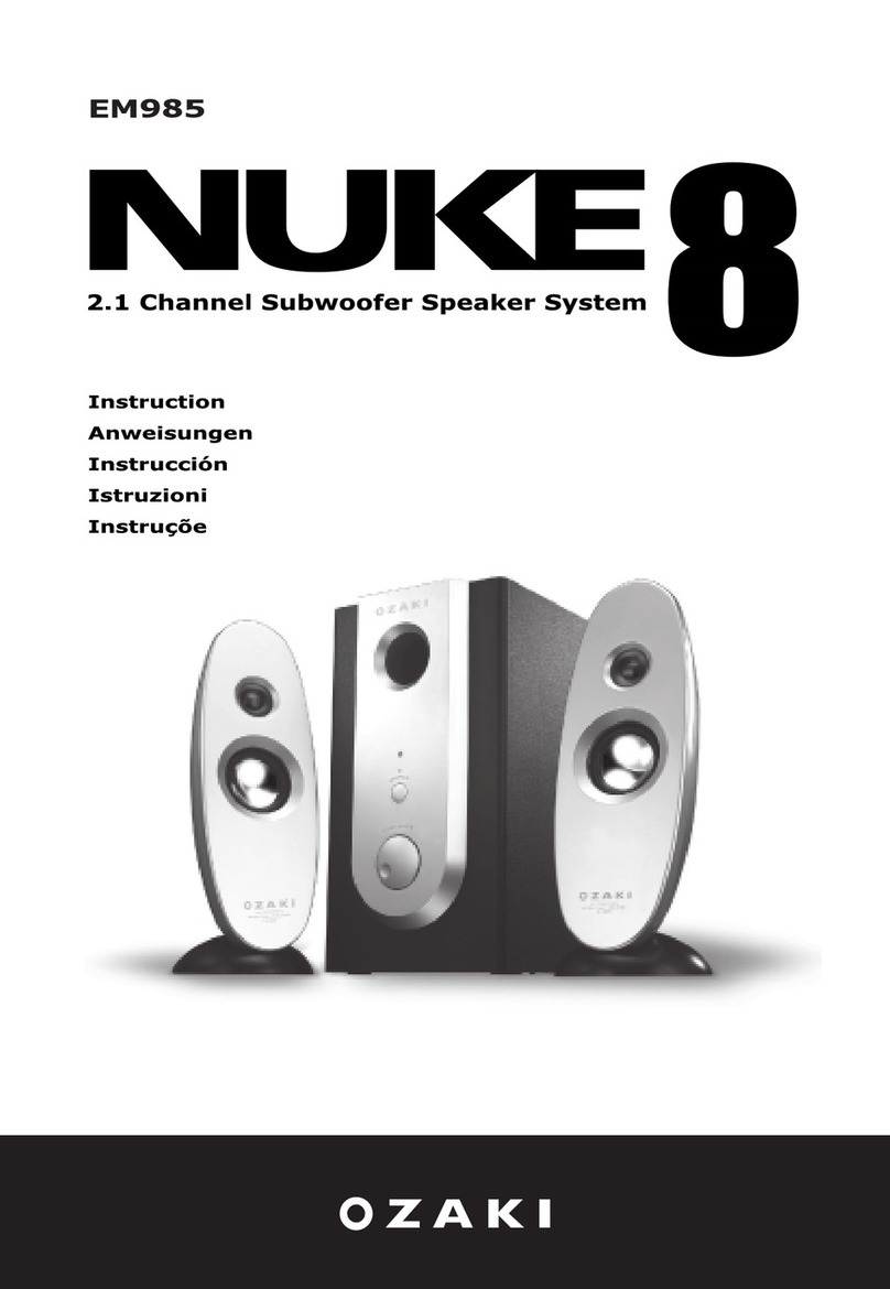 Ozaki EM985 instruction manual
