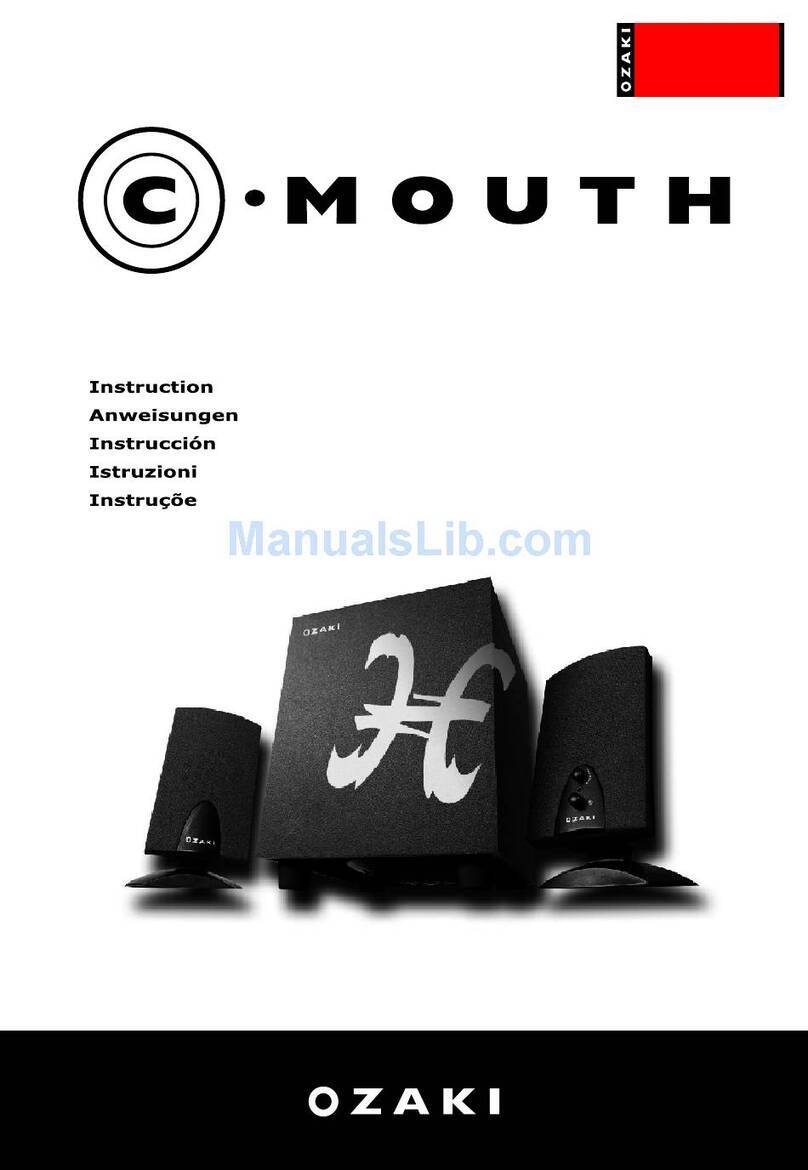 Ozaki C-Mouth EM98723 Instruction