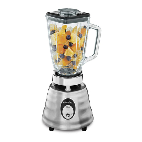 Oster Osterizer Classic Blender User manual
