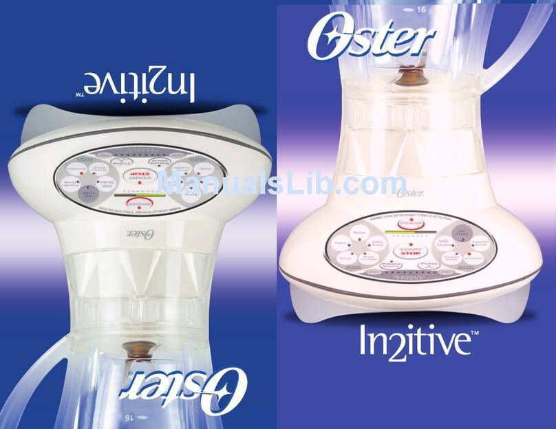 Oster 6700-33 User manual