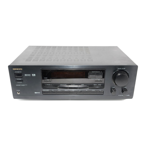 Onkyo TX-DS484 User manual Onkyo TX-DS484 User manual