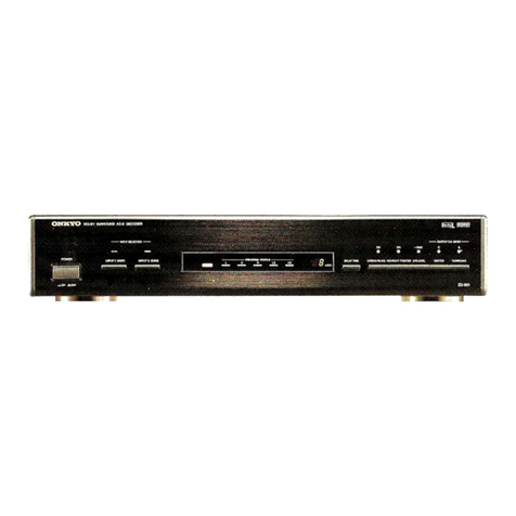 Onkyo ED-901 instruction manual