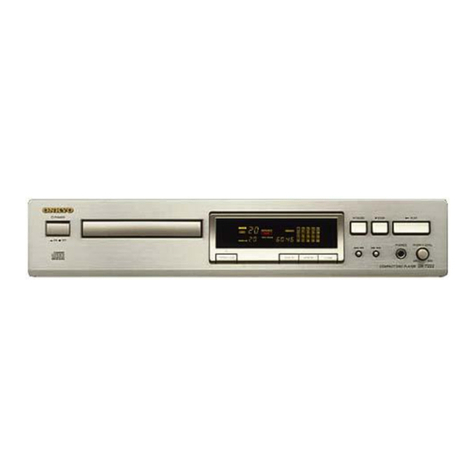 Onkyo DX-7222 User manual