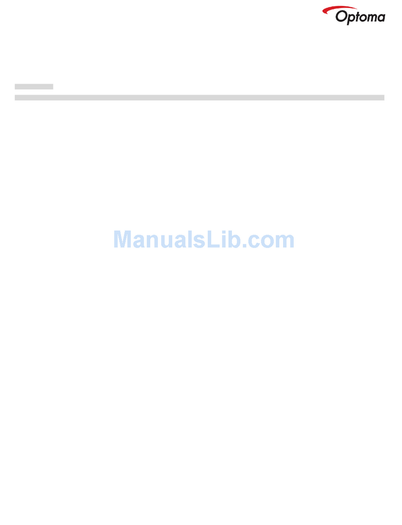 Optoma EP783S User manual