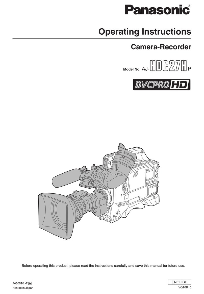 Panasonic HDC27H User manual