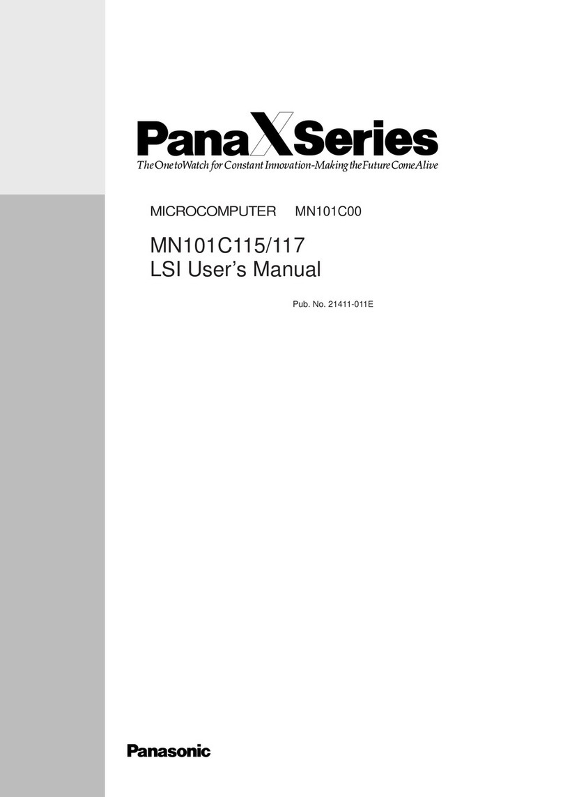 Panasonic MN101C00 User manual