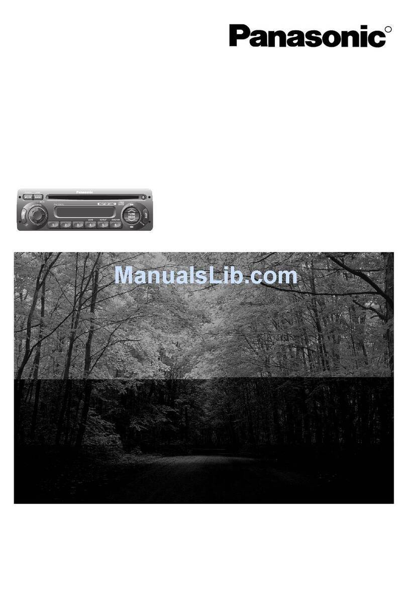 Panasonic CQ5301U - AUTO RADIO/CD TRUCK operating instructions