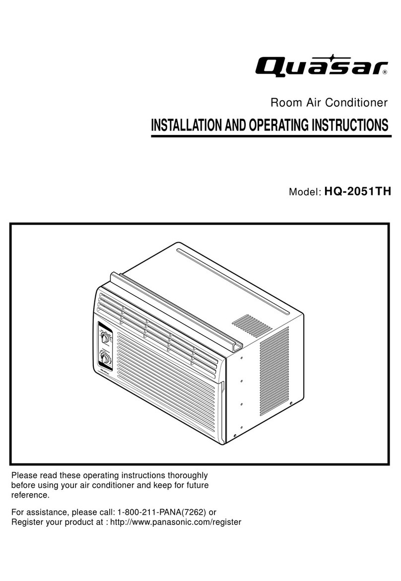 Quasar HQ-2051TH User manual