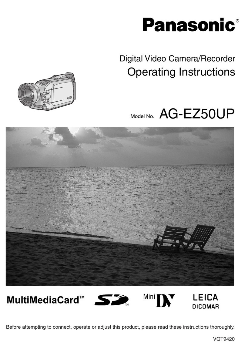 Panasonic AGEZ50UP - DIGITAL CAMERA REC User manual