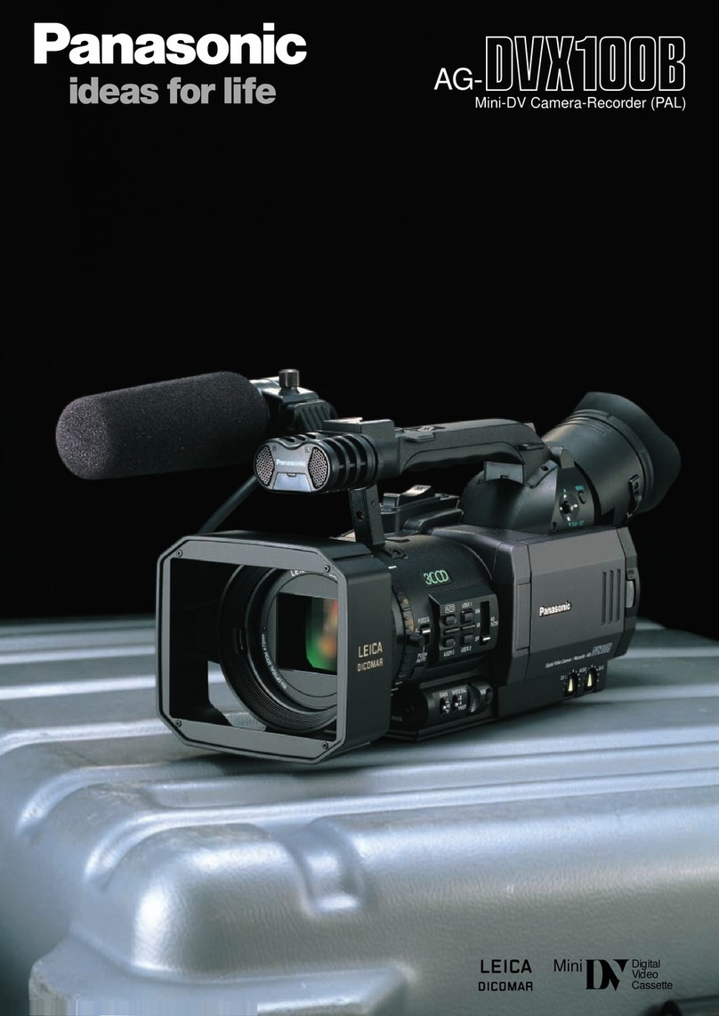 Panasonic AG-DVX100B Specifications