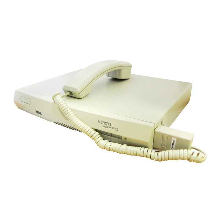 Nortel Meridian 1 PC Console Interface Unit User manual