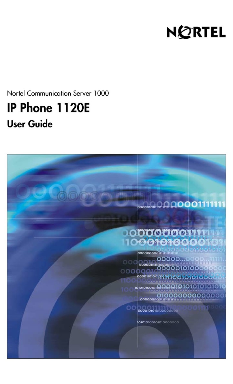 Nortel NN43112-103 User manual