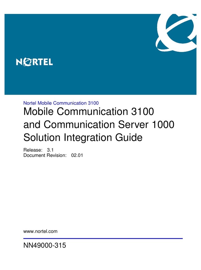 Nortel NN49000-315 Integration guide